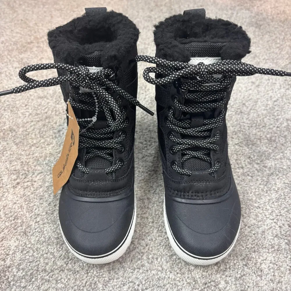 New! Quicksilver Sub Zero Hi Insulated Snow Boots Youth 12